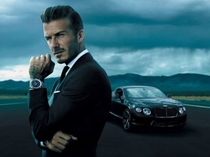 David Beckham, Breitling watches,