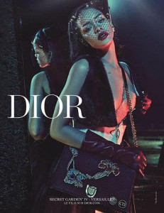 Rihanna Dior Handbag Campaign