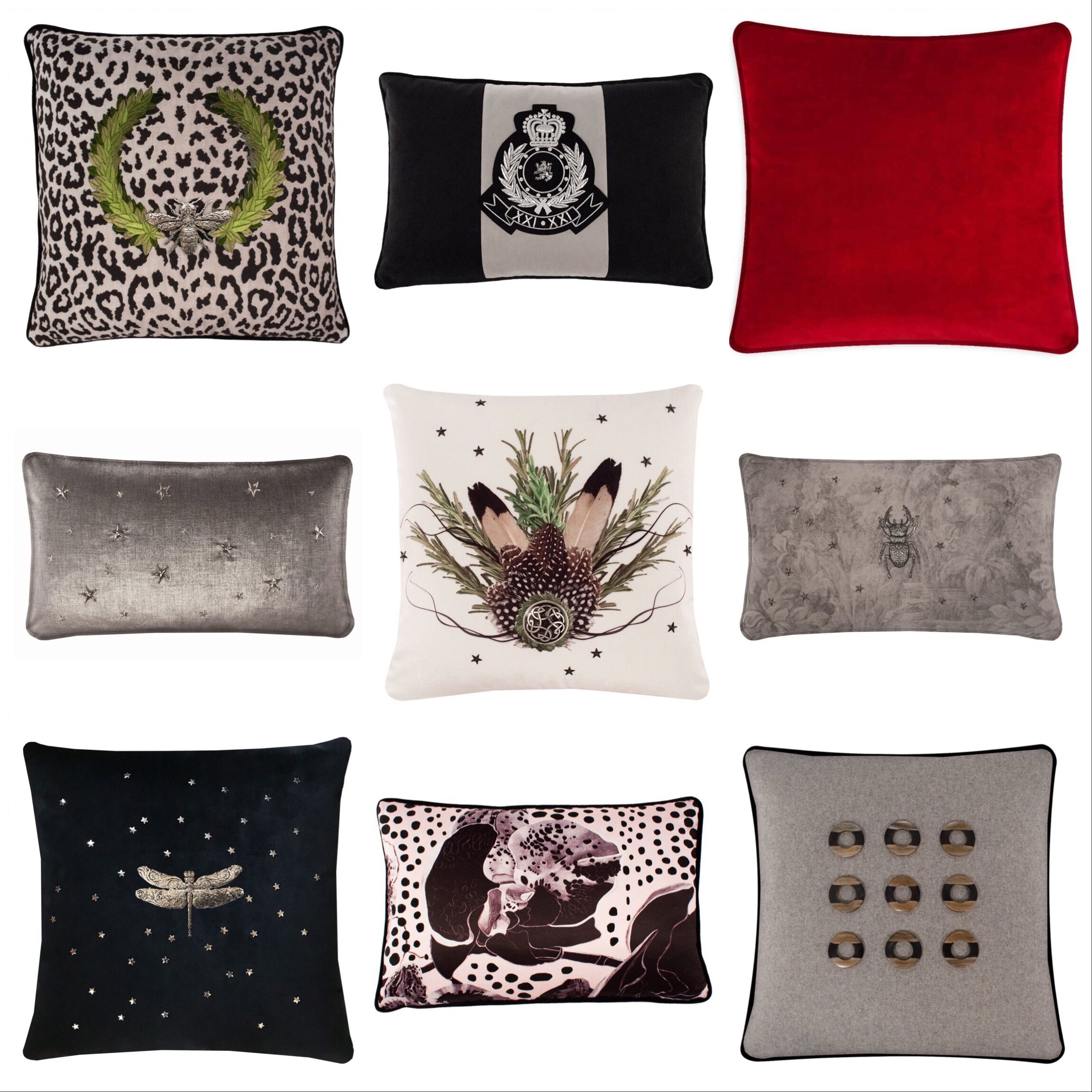 We Fall In Love With The Unique British Made Luxury Throw Pillows