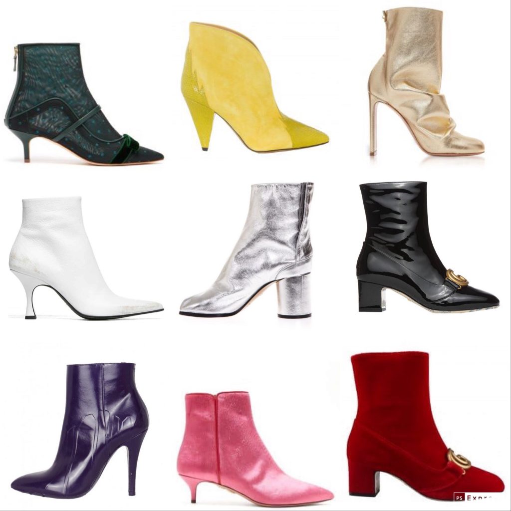 Ankle Boot Colours