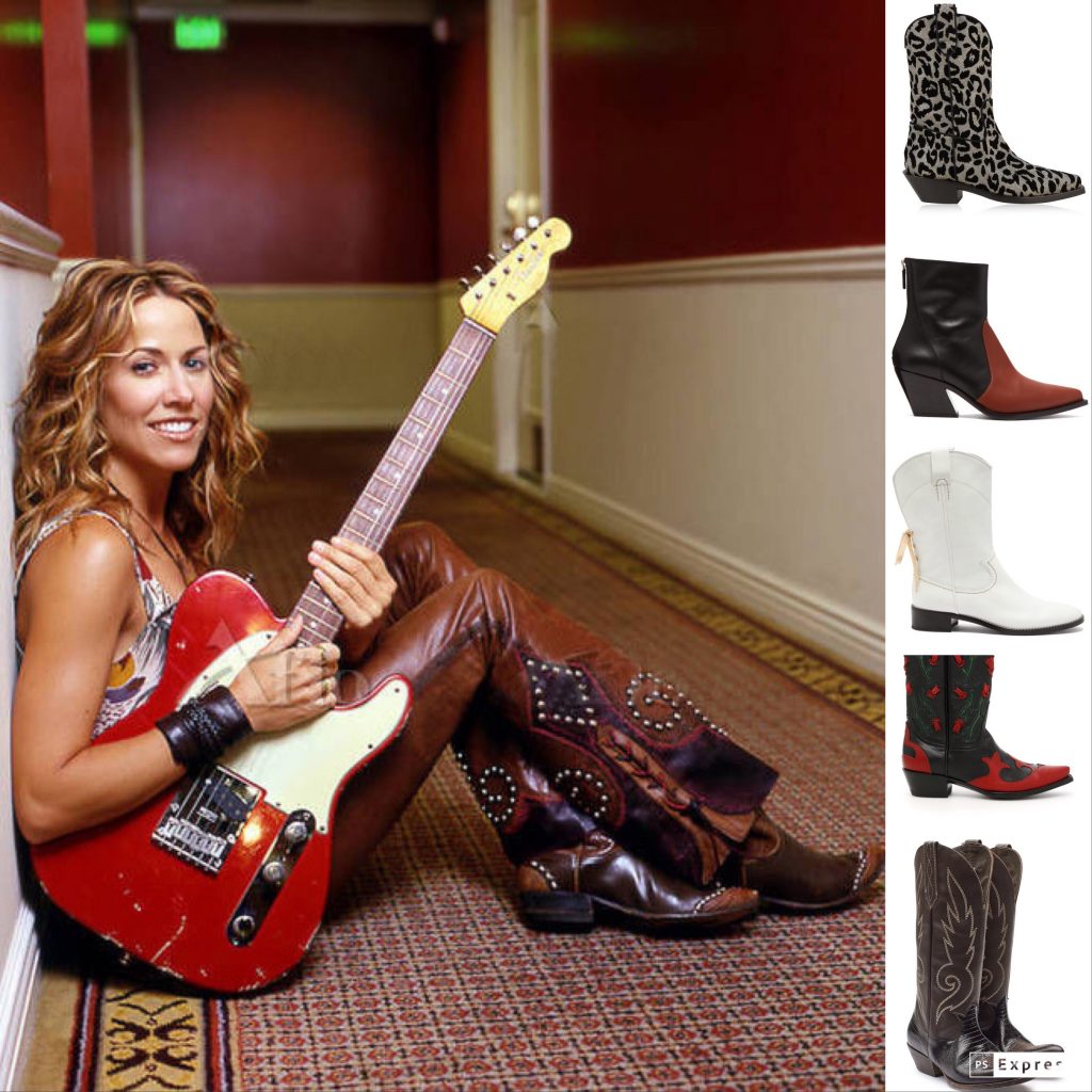 luxury cowboy boots Sheryl Crow