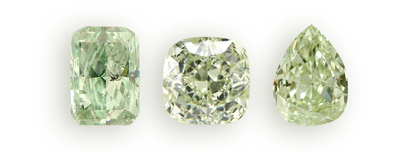 Green Diamonds from Asteria Diamonds 