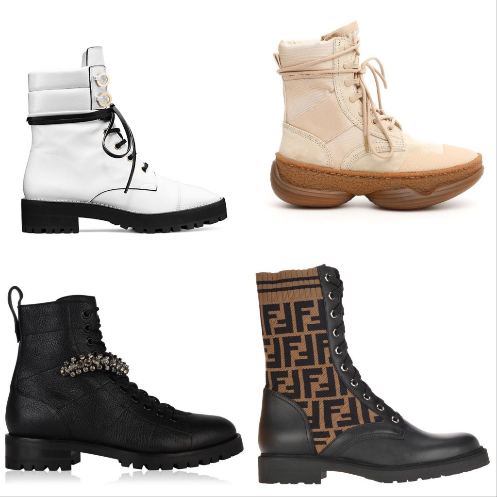 Designer Combat Boot Styles
