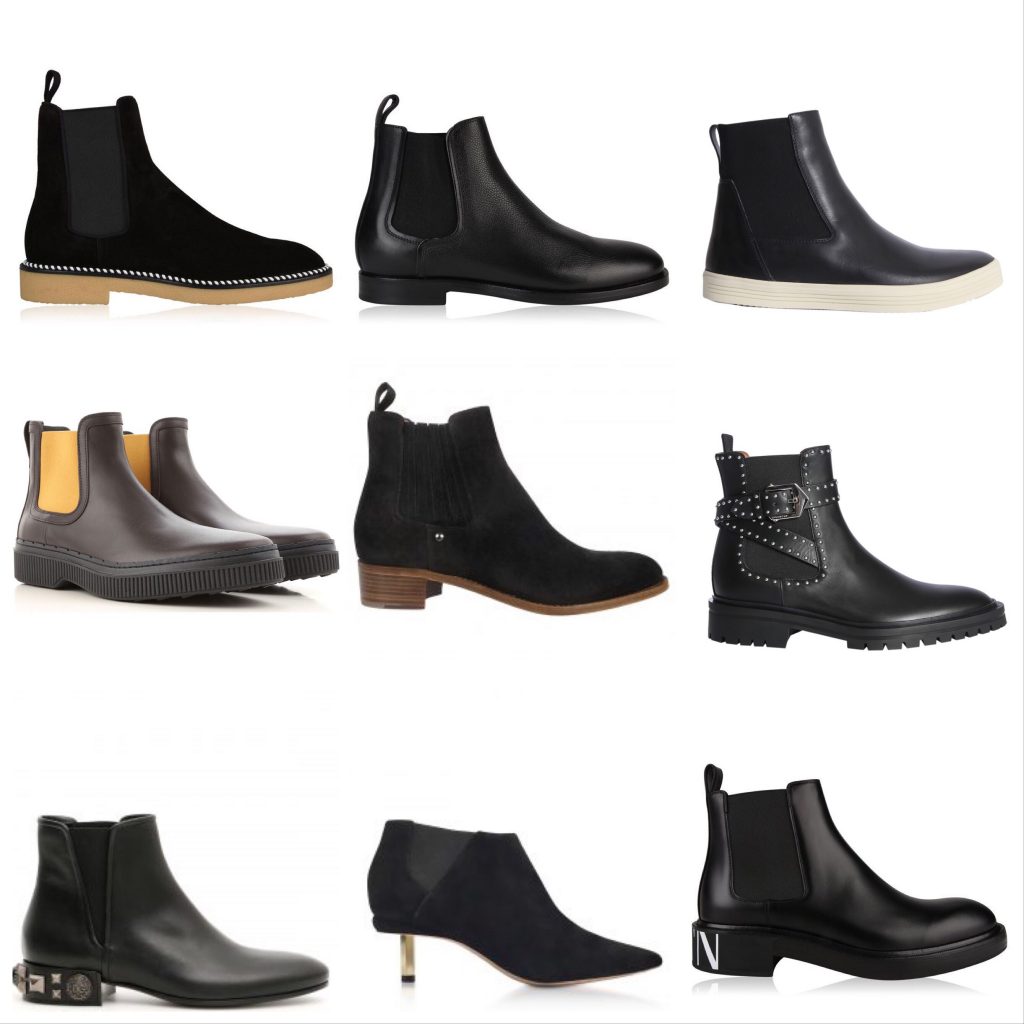 Black  luxury Chelsea boots