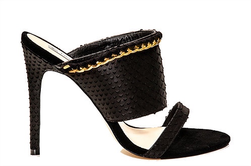 Kadi croc-effect mules from Fleur Kelinza