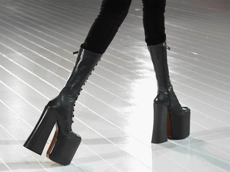 luxury platform boots